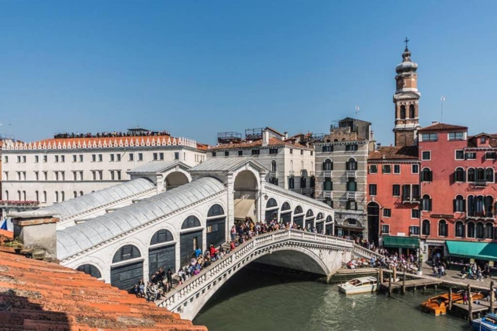 Rialto Apartment With Canal Grande View Venedik Dış mekan fotoğraf